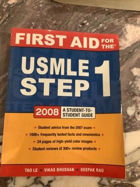 A student medical exam guide book